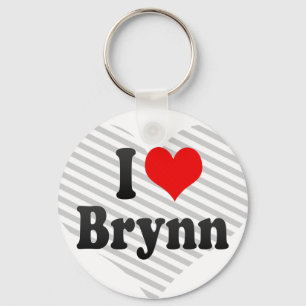 I love Brynn Key Ring