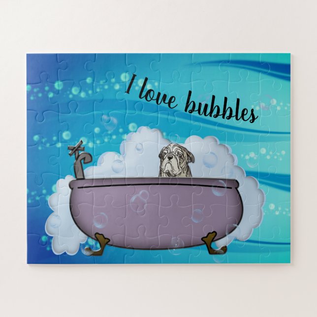 I love bubbles jigsaw puzzle (Horizontal)
