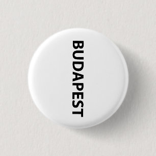 I love Budapest 3 Cm Round Badge