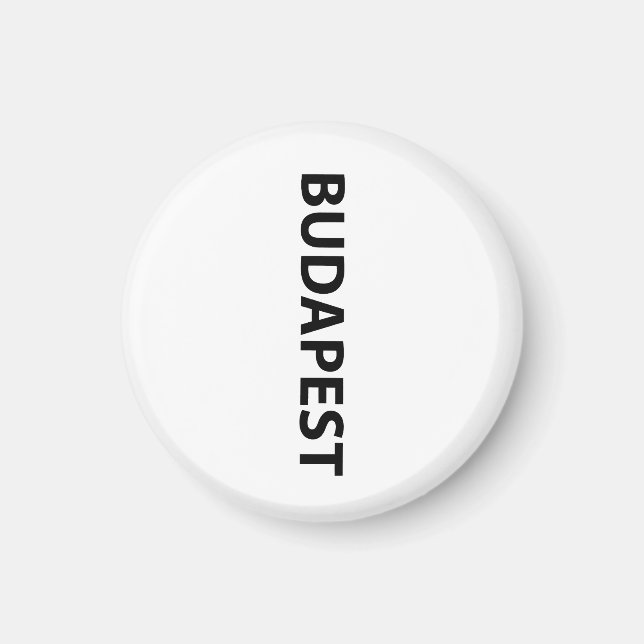 I love Budapest Magnet (Front)