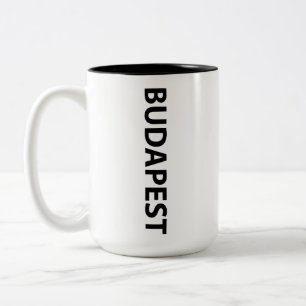 I love Budapest Two-Tone Coffee Mug