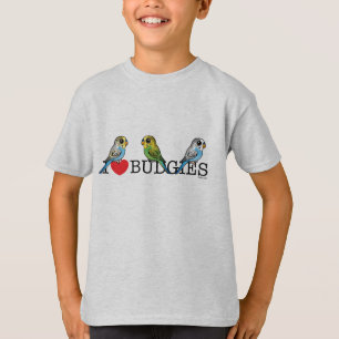 I Love Budgies T-Shirt