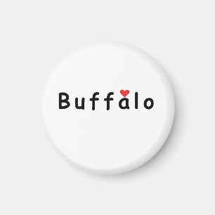 I love Buffalo Magnet