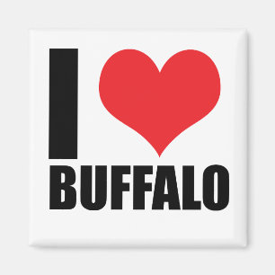 I love Buffalo Magnet