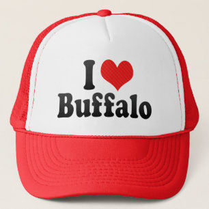 I Love Buffalo Trucker Hat