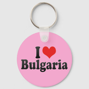 I Love Bulgaria Key Ring