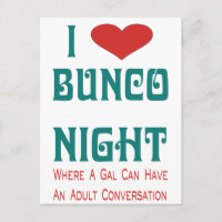 i love bunco night