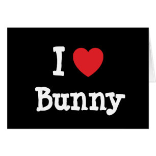 I love Bunny heart T-Shirt