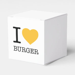 I LOVE BURGER FAVOUR BOX