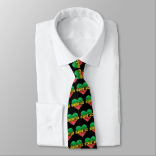 I Love Burkina Faso, Heart Burkinabè Tie