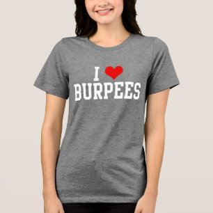 I Love Burpees, Fitness Exercise Women's Tank Top