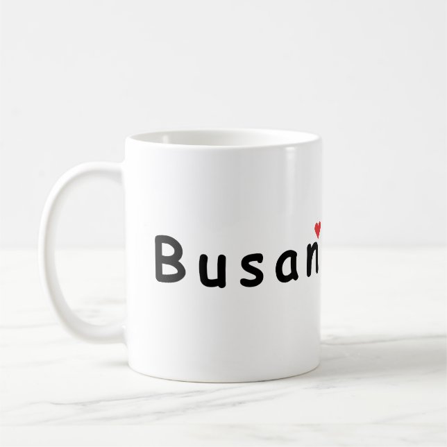 I love Busan Coffee Mug (Left)