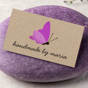 I love Butterfly Handmade By Name and Social Media Business Card