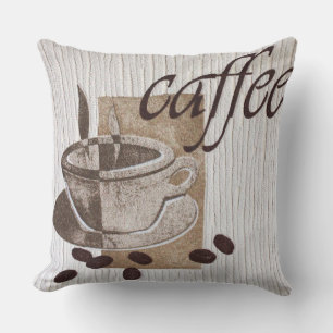 I love Caffee (Coffee) Designer Pillow