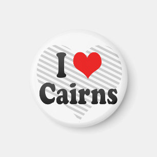 I Love Cairns, Australia Magnet