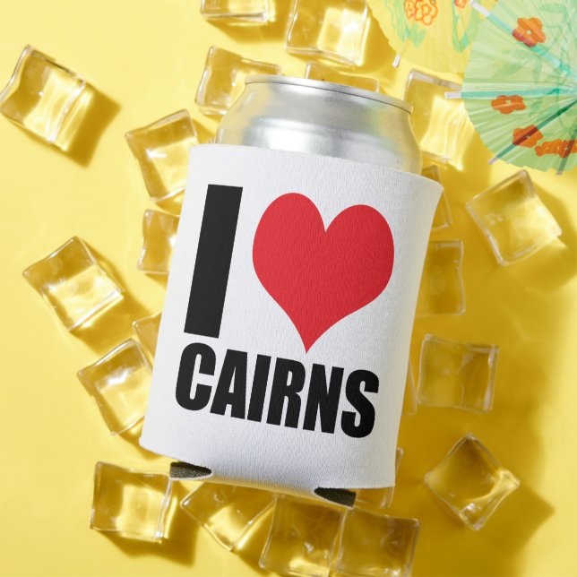 I love Cairns Can Cooler (In Situ Summer)