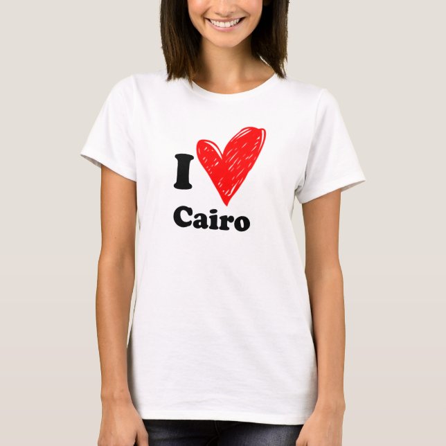 I love Cairo T-Shirt (Front)