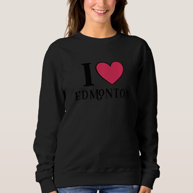 I Love Calgary Canada Premium Sweatshirt (Front)