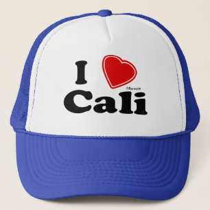 I Love Cali Trucker Hat