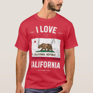 I Love California friend T-Shirt