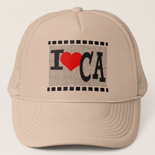 I love California    - Hat (Front)