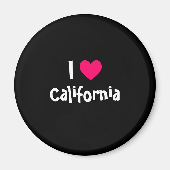 I Love California Magnet (Front)
