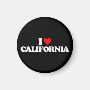 I LOVE CALIFORNIA MAGNET