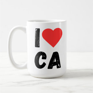 I Love California Mug