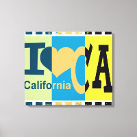 I love California - Pop art