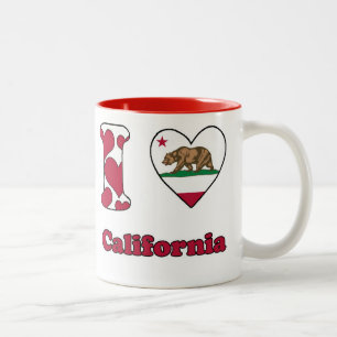 I love California Two-Tone Coffee Mug