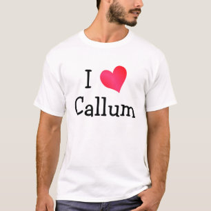I Love Callum T-Shirt