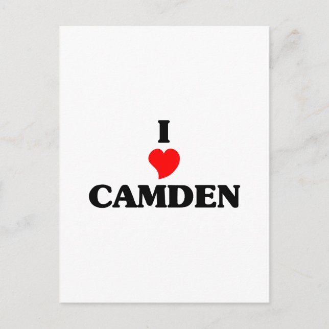 I love Camden Postcard (Front)