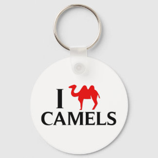 I Love Camels Key Ring