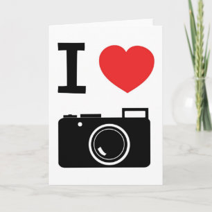 I love Cameras Card