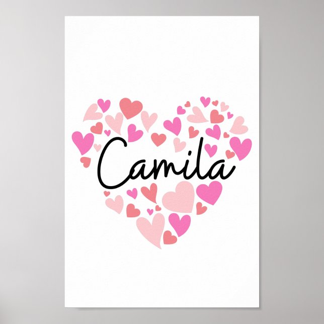 I love Camila Poster (Front)