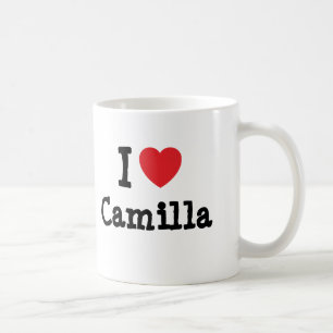 I love Camilla heart T-Shirt Coffee Mug