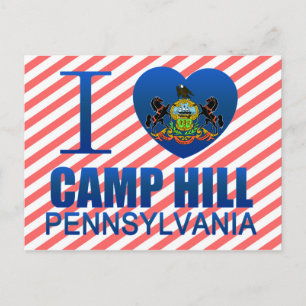I Love Camp Hill, PA Postcard