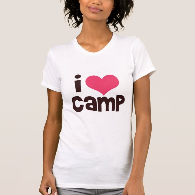 I Love Camp t-shirt (Front)