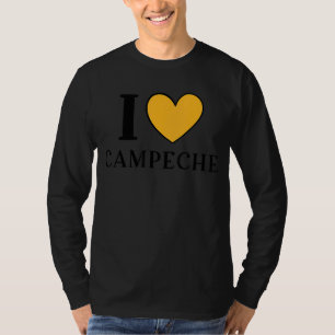 I Love Campeche Mexico Vacation 4 T-Shirt