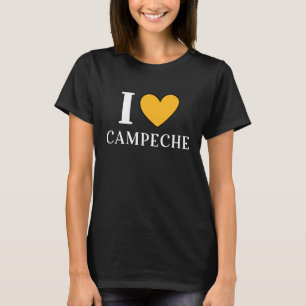 I Love Campeche Mexico Vacation 8 T-Shirt