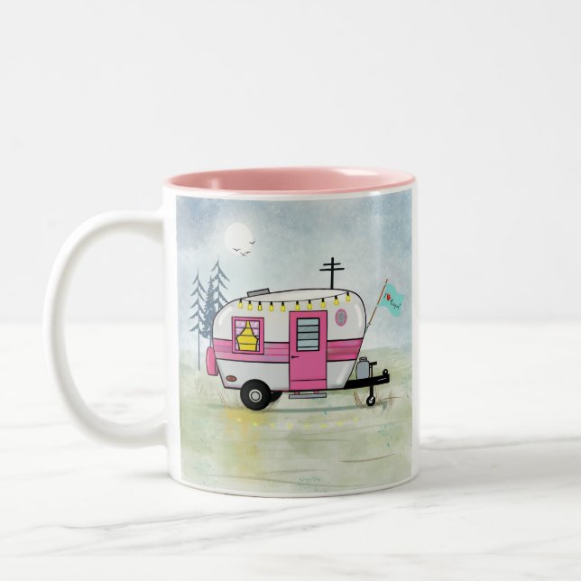 I Love Camping Coffee Mug (Left)