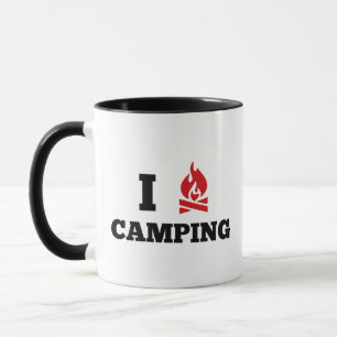 I Love Camping Coffee Mug