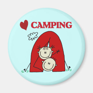 I Love Camping Tshirts and Gifts Magnet