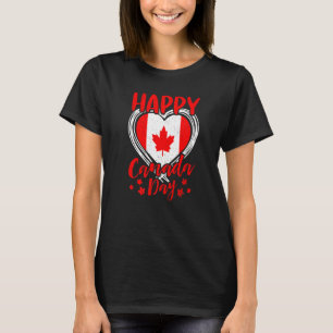 I Love Canada Happy Canada Day T-Shirt