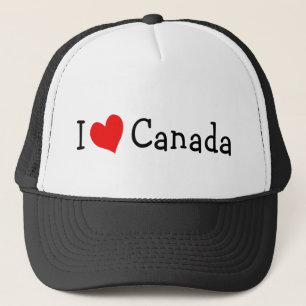 I Love Canada Hat