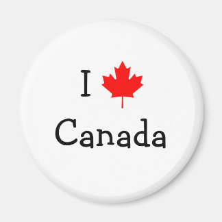 I Love Canada Magnet