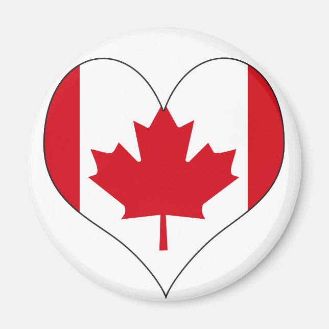 I Love Canada Magnet (Front)