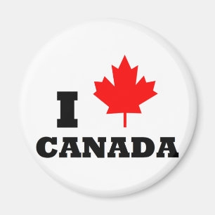 I Love Canada Magnet