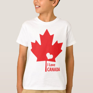 I love Canada Maple Leaf T-Shirt