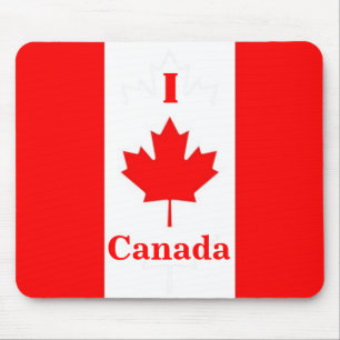 I Love Canada Mousepad